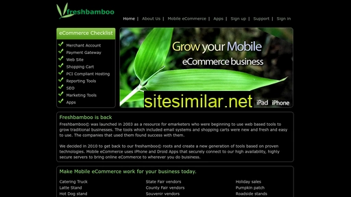 freshbamboo.com alternative sites