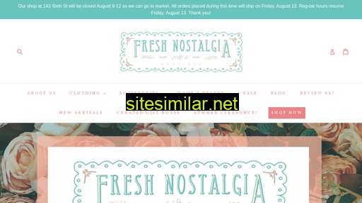 freshnostalgia.com alternative sites