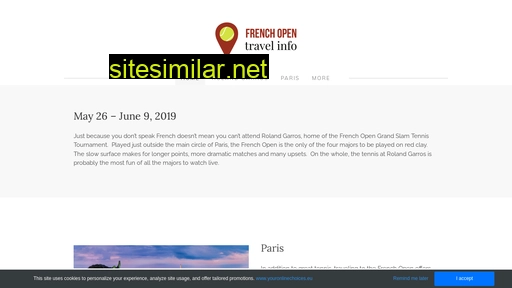 Frenchopentravelinfo similar sites