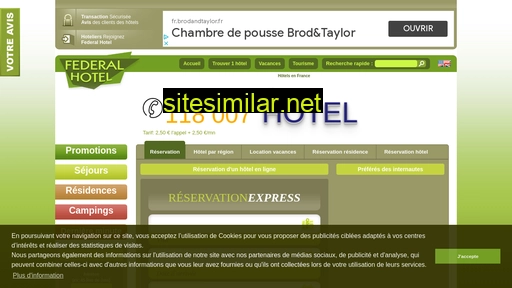 fr.federal-hotel.com alternative sites
