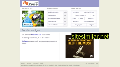 fr.jigzone.com alternative sites