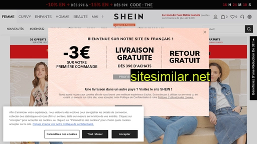 fr.shein.com alternative sites