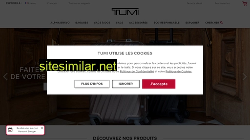 fr.tumi.com alternative sites