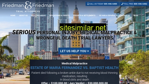 friedmantriallawyers.com alternative sites