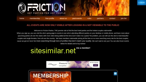 frictionparties.com alternative sites