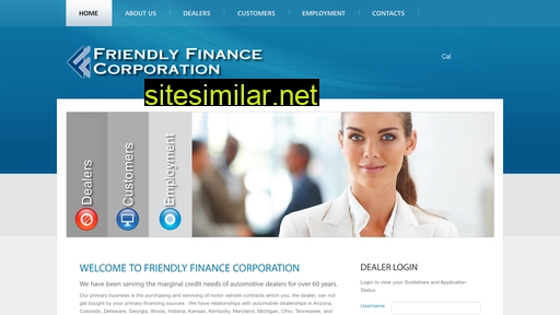 Friendlyfinancecorp similar sites
