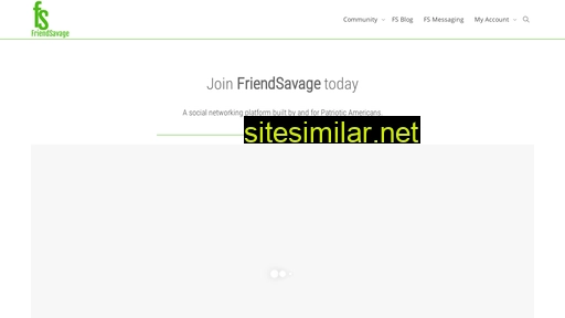 Friendsavage similar sites