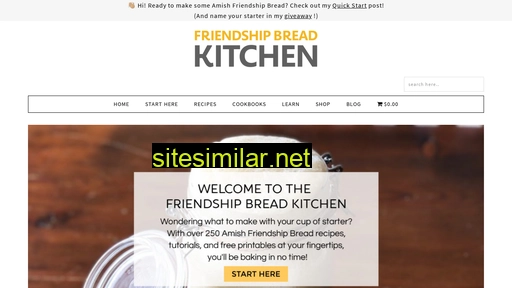 Friendshipbreadkitchen similar sites