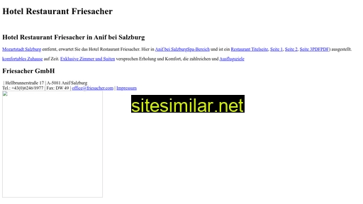 friesacherheuriger.com alternative sites