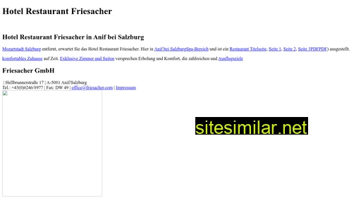 friesacherstadl.com alternative sites