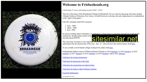 frisbeeheads.com alternative sites