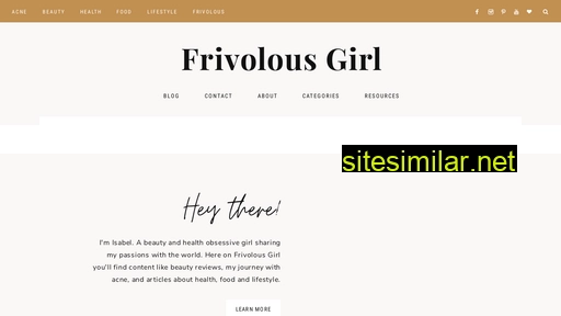 frivolousgirl.com alternative sites