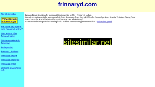 frinnaryd.com alternative sites