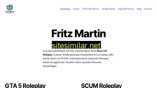 fritz-martin.com alternative sites