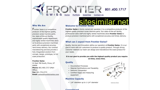 Frontierswiss similar sites