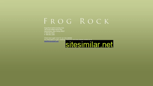 frogrockgolf.com alternative sites