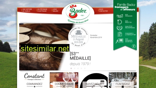 Fromagerie-badoz similar sites