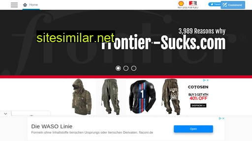 frontier-sucks.com alternative sites