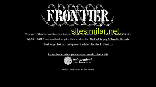 frontierrecords.com alternative sites