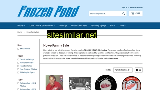 frozenpond.com alternative sites
