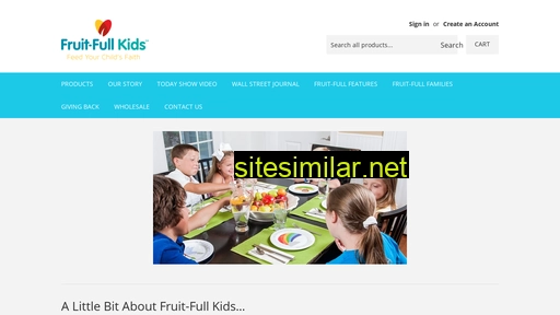 fruitfullkids.com alternative sites