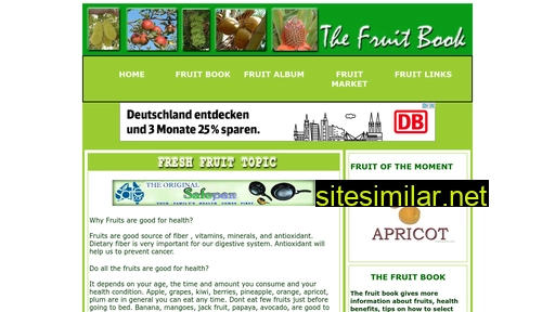 fruitsbook.com alternative sites