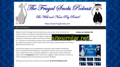 frugalsnobs.com alternative sites