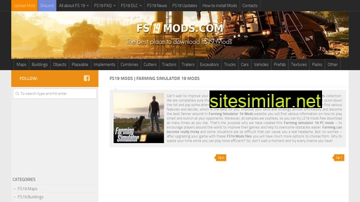 fs19mods.com alternative sites