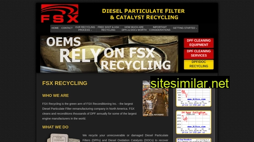 fsxrecycling.com alternative sites