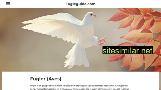 fugleguide.com alternative sites