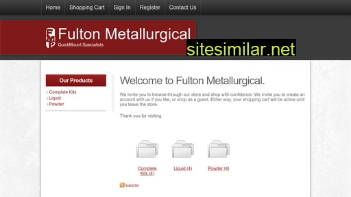 fultonmetallurgical.com alternative sites