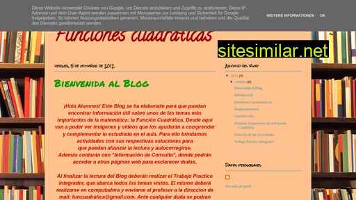 funcuadratica.blogspot.com alternative sites