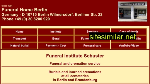 funeralhome-berlin.com alternative sites