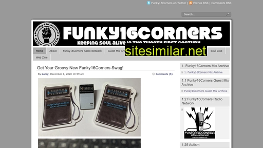Funky16corners similar sites