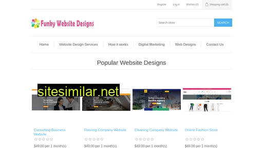 Funkywebsitedesigns similar sites