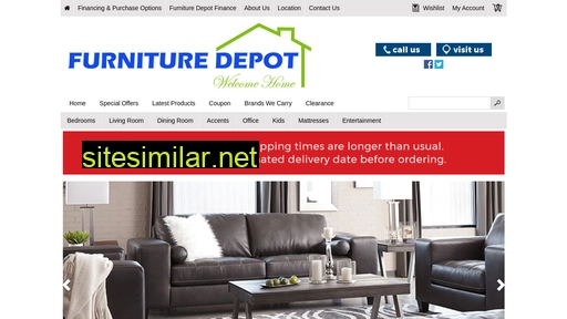 furnituredepothomestore.com alternative sites