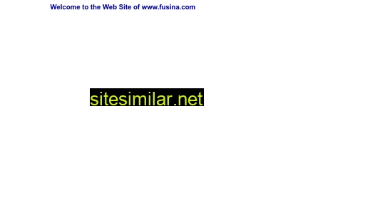 fusina.com alternative sites