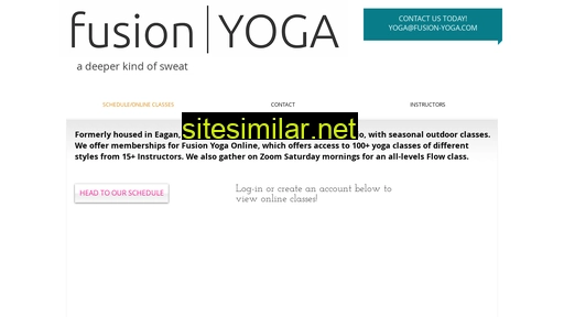 fusion-yoga.com alternative sites