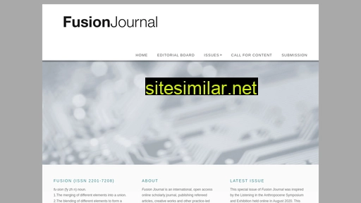fusion-journal.com alternative sites