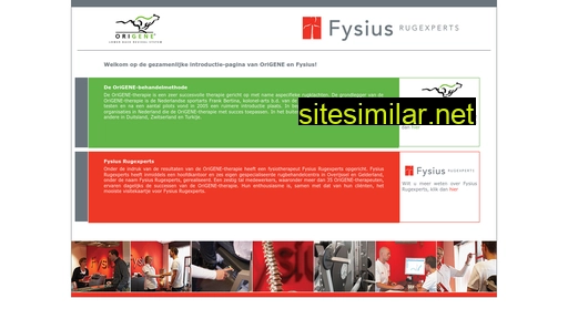Fysius-vital similar sites
