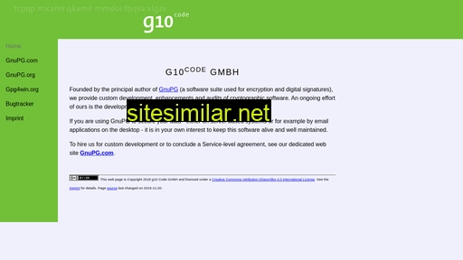 g10code.com alternative sites