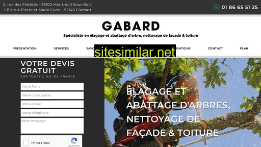gabard-elagage-abattage-idf.com alternative sites