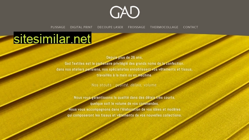 gad-textiles.com alternative sites