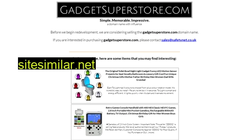 Gadgetsuperstore similar sites