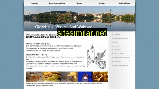 gaestehaus-roessle.com alternative sites