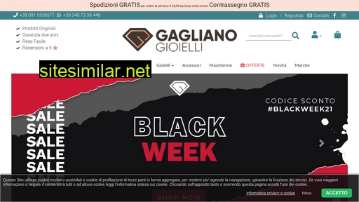 gaglianogioielli.com alternative sites