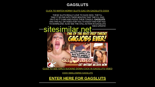 Gagsluts1 similar sites