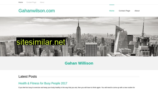 gahanwilson.com alternative sites
