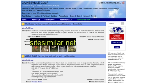 gainesvillegolf.com alternative sites