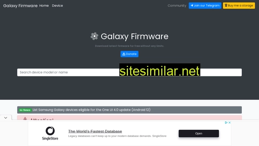 galaxyfirmware.com alternative sites